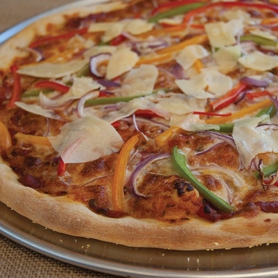 RK Bakeware China Foodservice NSF 8 Inch thẳng mặt nhôm bánh pizza
