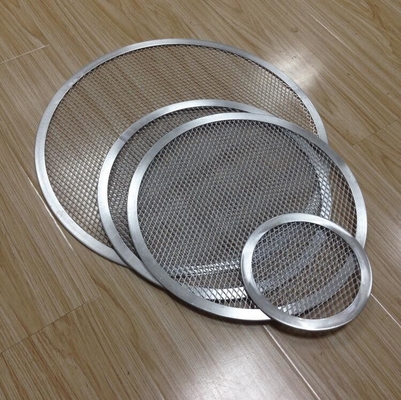RK Bakeware Trung Quốc Dịch vụ thực phẩm NSF 16 Inch Aluminum Pizza Screen và Aluminum Pizza Pan