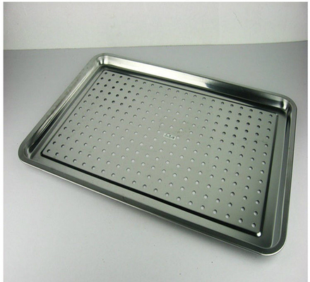 RK Bakeware Trung Quốc Dịch vụ thực phẩm NSF 16 Inch Aluminum Pizza Screen và Aluminum Pizza Pan