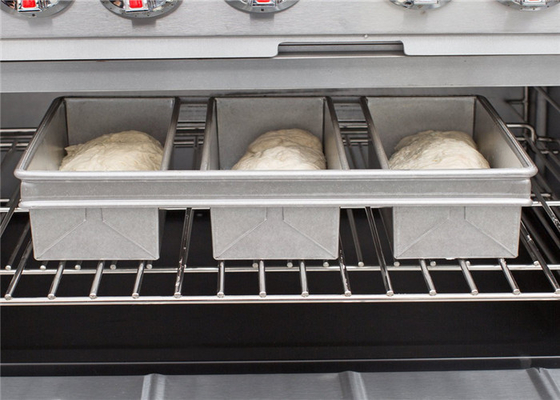 RK Bakeware China Foodservice NSF 3 Strap 800g Aluminium Pullman Bánh nướng nướng bánh mì