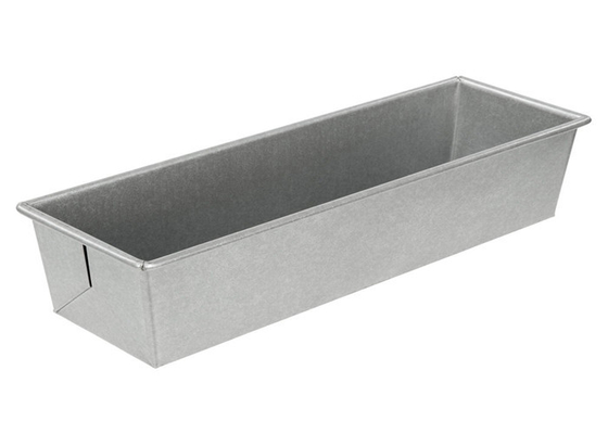 RK Bakeware Trung Quốc Dịch vụ thực phẩm NSF 900g Pullman nồi bánh mì nhôm / lon bánh mì nhôm 13 9/16 X 4 9/16 X 4