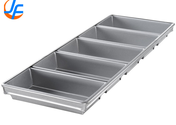 RK Bakeware Trung Quốc Dịch vụ thực phẩm NSF Telfon Nonstick 4 Strap Pullman Aluminized Loaf Pan / Steel Hearth Bread Pan