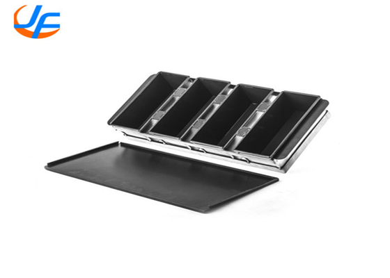 RK Bakeware China Foodservice NSF 800g Alloy nhôm không dính Pullman Pan / Toast Bread Baking Pan