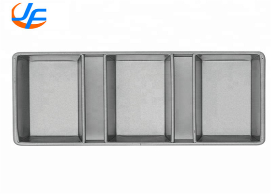 RK Bakeware China-Aluminized Steel 3 dây đai Rye Mackies Bánh mì Pan Glazed