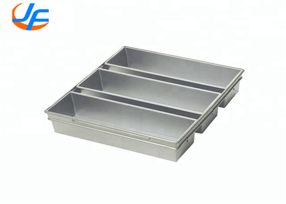 RK Bakeware China-Aluminized Steel 3 dây đai Rye Mackies Bánh mì Pan Glazed