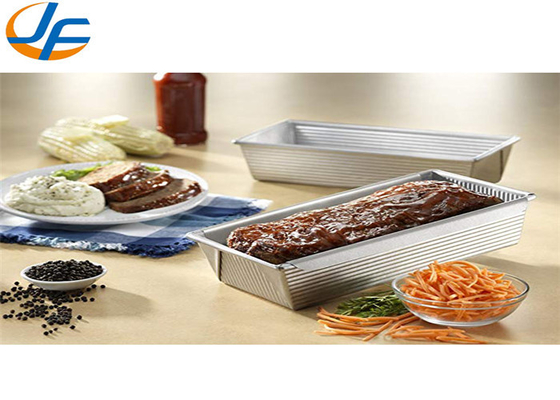 RK Bakeware Trung Quốc Dịch vụ thực phẩm NSF Nonstick nhôm AMeat Loaf Pan With Insert