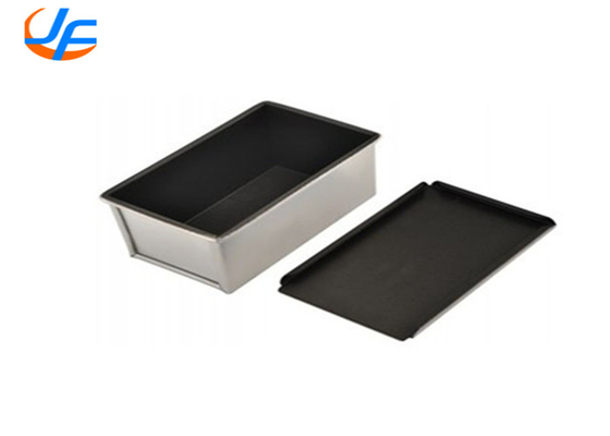 RK Bakeware China Foodservice NSF Sandwich Bread Pan Pullman Aluminium Loaf Pans, Square Totast Bread Pan Với Nắp