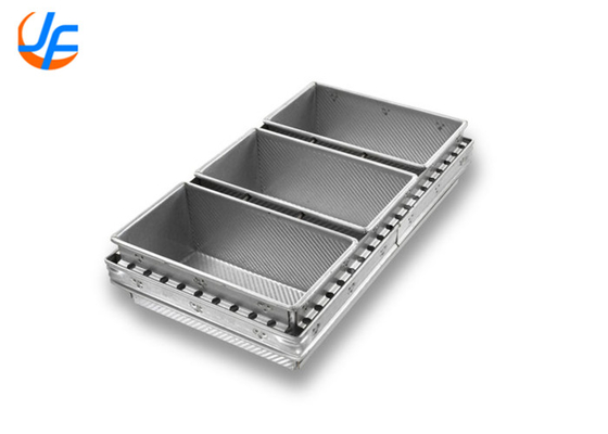 RK Bakeware Trung Quốc Dịch vụ thực phẩm NSF Nướng bánh mỳ nhôm thương mại / Special Strap Pullman Bread Pan