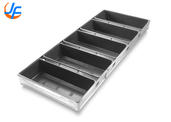 RK Bakeware Trung Quốc-Chicago kim loại 4 dây đai mở trên cao Pullman bánh mì chảo kính cho các tiệm bánh bán buôn
