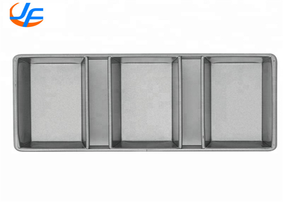 RK Bakeware Trung Quốc- 4 dây đai không dính nhôm Loaf Pans/ Aluminiumized Bread Pan