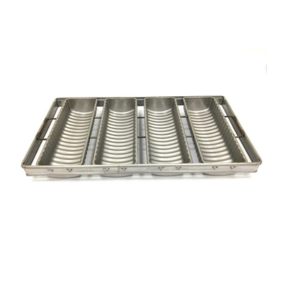 RK Bakeware China Foodservice NSF Telfon Nonstick Custom 5 hàng Baguette Bánh nướng