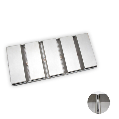 Rk Bakeware Trung Quốc-Chicago kim loại silicone thủy tinh 5 dây chuyền bánh mì khuôn mở trên