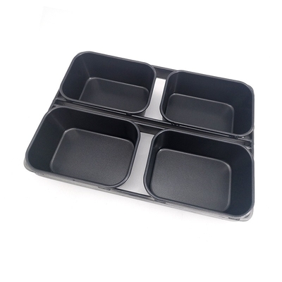 Rk Bakeware Trung Quốc-Chicago kim loại silicone thủy tinh 5 dây chuyền bánh mì khuôn mở trên