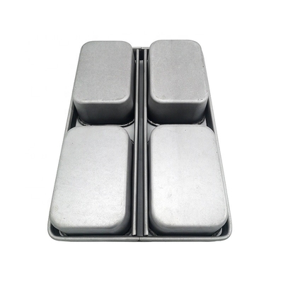 Rk Bakeware Trung Quốc-Chicago kim loại silicone thủy tinh 5 dây chuyền bánh mì khuôn mở trên