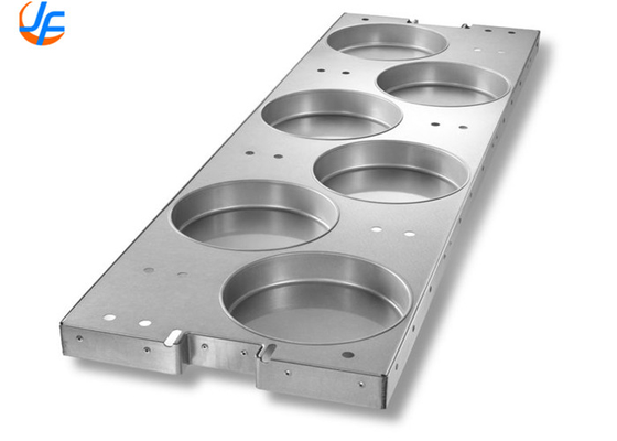 RK Bakeware Trung Quốc-Mỹ Pan Auto Bake Serpentine Line 8 Donut Cake Tray Cho các tiệm bánh công nghiệp