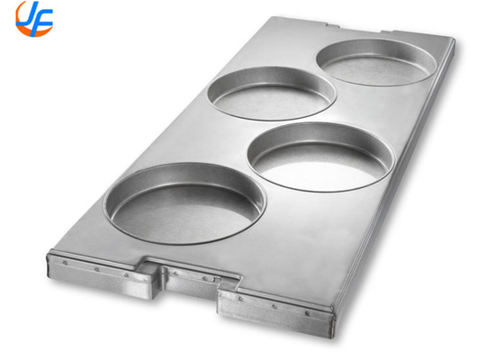RK Bakeware Trung Quốc-Mỹ Pan Auto Bake Serpentine Line 8 Donut Cake Tray Cho các tiệm bánh công nghiệp