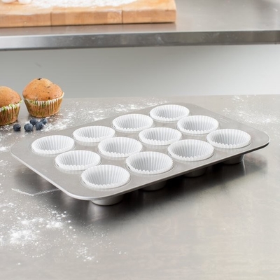 RK Bakeware China-12 Cup 3 Oz Nonstick Muffin Pan Fda Thang nướng nhôm thương mại