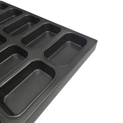 Rk Bakeware Trung Quốc Nhà sản xuất-Nonstick Glassed Hamburger Roll Baking Tray cho các tiệm bánh thương mại