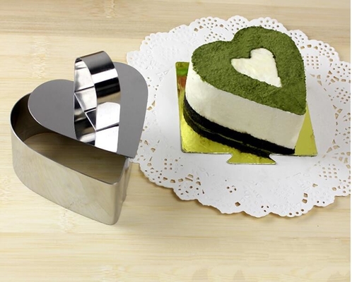 RK Bakeware Trung Quốc Dịch vụ thực phẩm NSF hình chữ nhật và hình vuông Mousse Cake Ring
