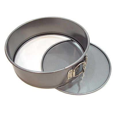 RK Bakeware China Foodservice NSF Tart Quiche Cheese Cake Pan / Springform Baking Pan với màu bạc và đen