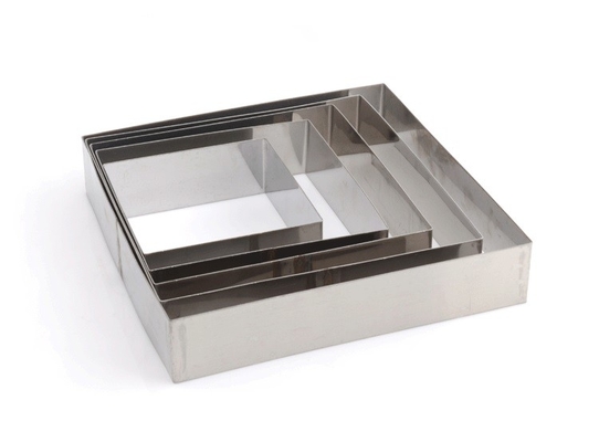RK Bakeware Trung Quốc Dịch vụ thực phẩm NSF Mold bánh có thể điều chỉnh Nhẫn nướng nhỏ