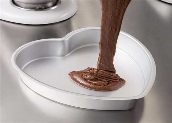 RK Bakeware China Foodservice NSF 142*134*55 Nhôm hình trái tim bánh nướng