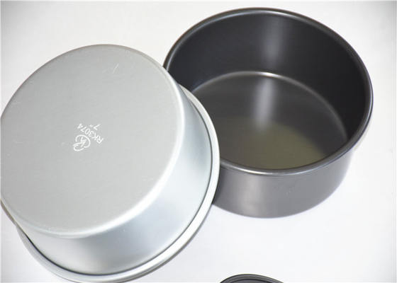 RK Bakeware Trung Quốc Dịch vụ thực phẩm NSF Bottom Loose Round Shape Aluminum Cake Pan Thị trường