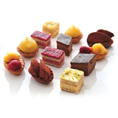 RK Bakeware China Foodservice NSF Nonstick Aluminum Petit Four /Tartlet / Quiche Mold- 50/Set