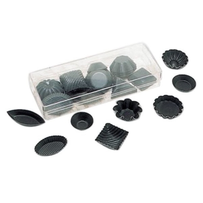 RK Bakeware China Foodservice NSF Nonstick Aluminum Petit Four /Tartlet / Quiche Mold- 50/Set