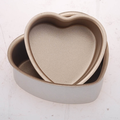 Rk Nhà sản xuất đồ nướng Trung Quốc- Đồng hợp kim hình trái tim nhôm /Cake Pan / Cake Tin / Cake Mould