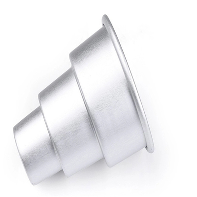 Amazon nhôm hợp kim thép cacbon đáy bánh nồi bánh hình tròn không dính nướng nướng DIY bánh hình bánh bánh bánh công cụ