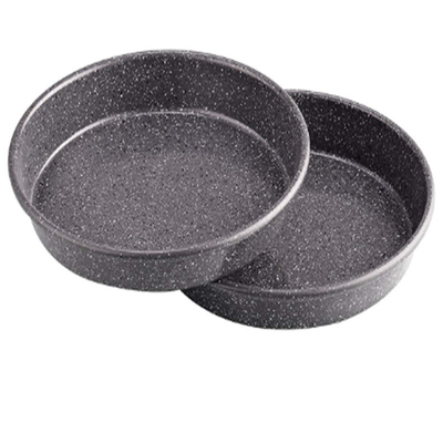 Rk Bakeware Trung Quốc-Aluminium 8 &quot;Round Stacking Dough Pan Lớp phủ anodized