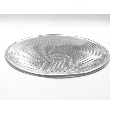 8 inch-18 inch lỗ vòng nhôm pizza chảo đâm pizza đĩa nướng nướng