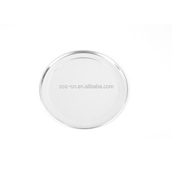 18 thước 16 inch rộng cạnh vòng nhôm pizza chảo pizza tray phẳng pizza nướng