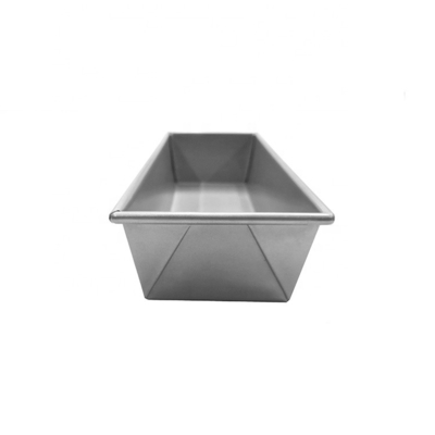 22.9X7.6X8.9CM Thép nhôm đơn bánh mì nướng chảo nướng khói hộp nướng bánh mì đúc bánh mì nướng cho ba