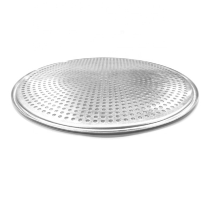 thương mại 10 inch pizza bandeja para hornear punch pizza tray khuôn para pizza