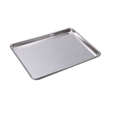 thương mại 18'*13'*1'' 1,2mm hình chữ nhật nướng bánh mì khay burger hoặc hamburger hoặc hot dog bánh nướng nướng nướng nướng bánh mì nhôm