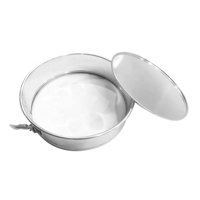 10 Inch nhôm vòng bánh nướng khuôn bánh Tin vòng bánh Tin bánh nướng bánh nướng Gateau Pan Gateau Công cụ