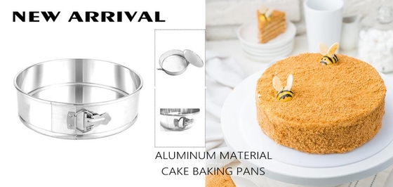 10 Inch nhôm vòng bánh nướng khuôn bánh Tin vòng bánh Tin bánh nướng bánh nướng Gateau Pan Gateau Công cụ