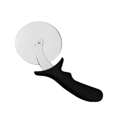 10cm thép không gỉ 430 máy cắt bánh pizza với tay cầm Pp vòng máy cắt nhựa
