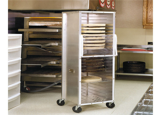 RK Bakeware Trung Quốc 15 khay nhôm xe ô tô Rolling Pizza Rack cho nhà hàng và nhà hàng