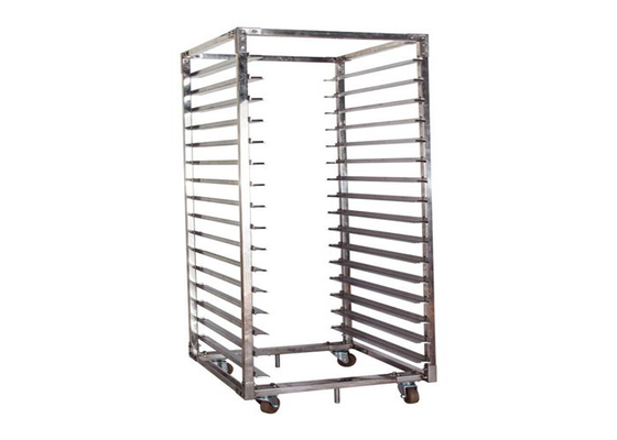 RK Bakeware Trung Quốc GN1/1 Thép không gỉ hai đĩa nướng bánh mì Trolley Cửa nướng