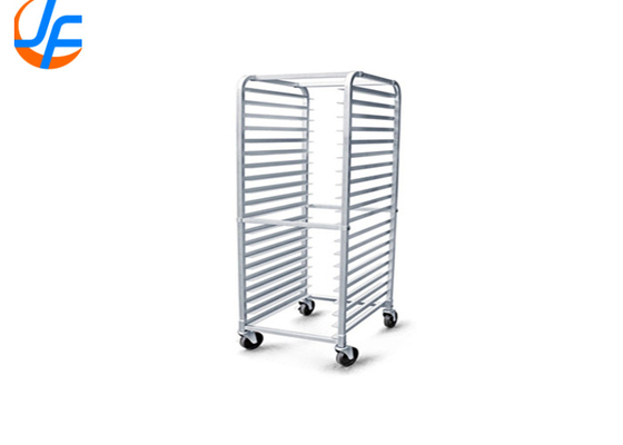 RK Bakeware Trung Quốc Dịch vụ thực phẩm NSF Revent Oven Double Rack Stainless Steel Baking Trolley