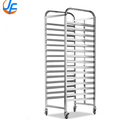 RK Bakeware Trung Quốc Dịch vụ thực phẩm NSF MIWI Bakery Double Oven Baking Tray, bánh mì Pan Trolley