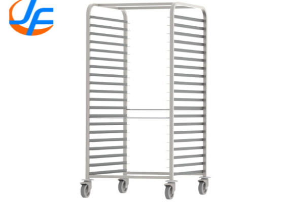 RK Bakeware China Foodservice NSF 600 × 400 mm Cửa lò nướng bánh, Gastronorm Thép không gỉ Trolley