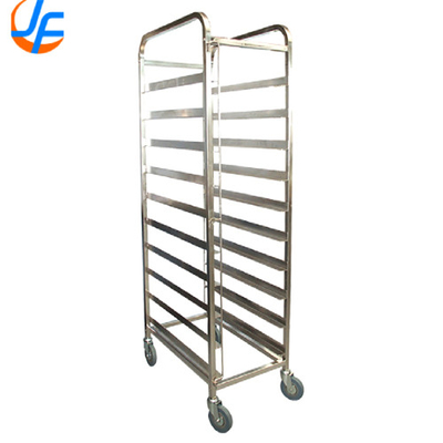 RK Bakeware Trung Quốc-Quản lý dịch vụ ăn uống thép không gỉ Gastronorm Food Tray Rack Trolley