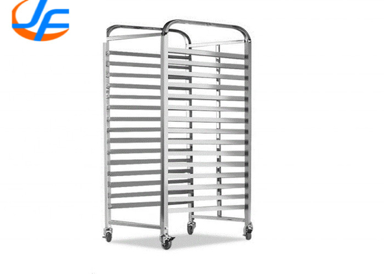 RK Bakeware Trung Quốc Dịch vụ thực phẩm NSF Thép không gỉ Thẻ đồ ăn di động GN1/1 Pan Tray Trolley Oven Rack