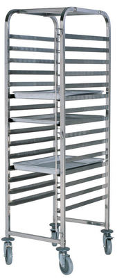 RK Bakeware Trung Quốc-Sinlge Oven Rack 610x750x1800 Baking Tray Bakery Trolley Cho Công nghiệp