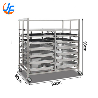 RK Bakeware Trung Quốc-Nesting thương mại thép không gỉ Trolley Rack / tùy chỉnh nướng nướng cho các tiệm bánh công nghiệp