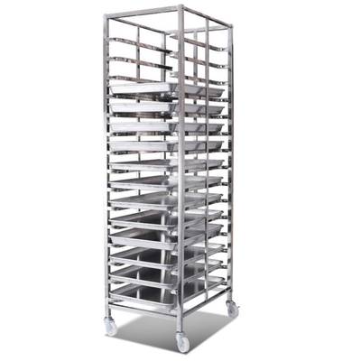 RK Bakeware Trung Quốc-Z Frame Nesting Stainless Steel Baking Trolley Cửa tùng hai lò để bán buôn bánh